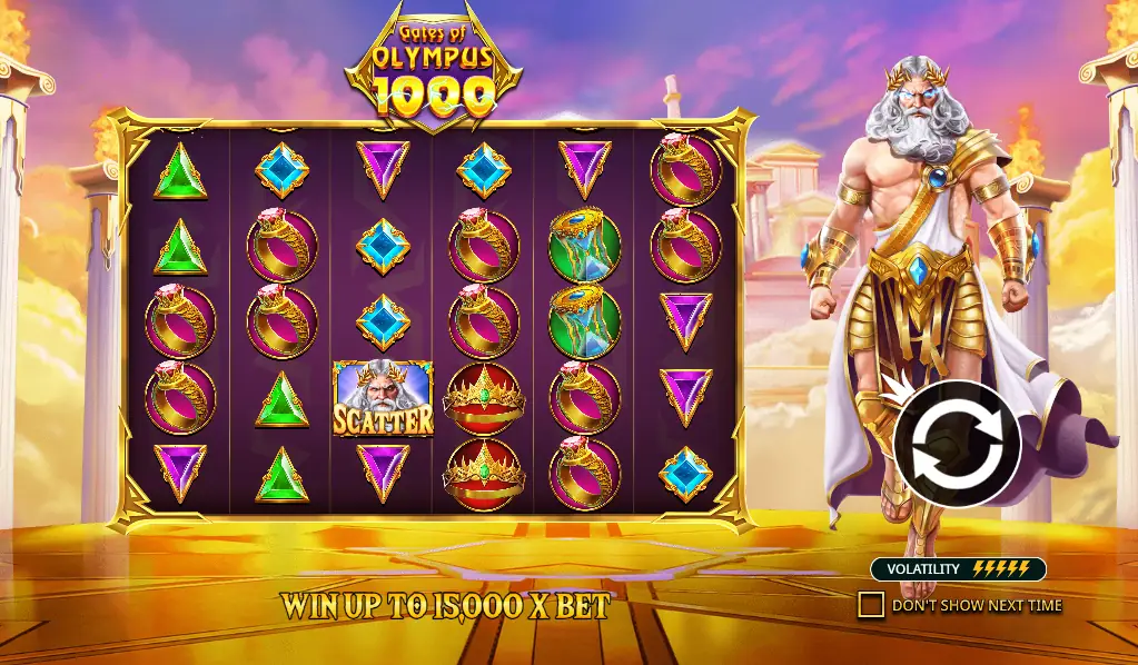 Gates of Olympus 1000 – Recenze a demo hry zdarma